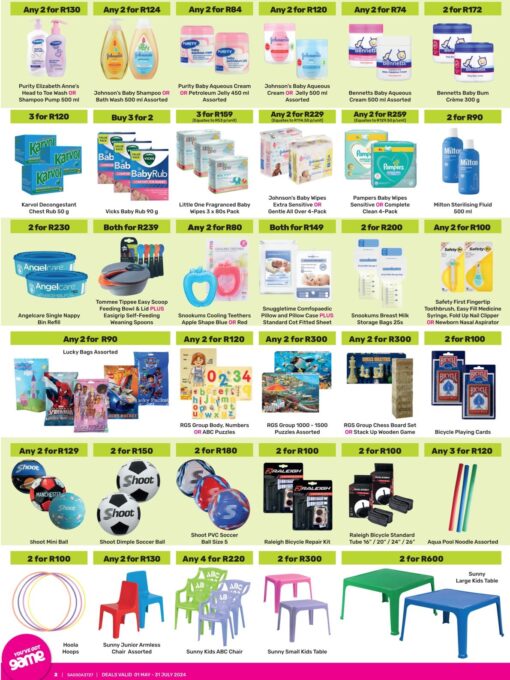 Game More 4 Less Leaflet - South Africa