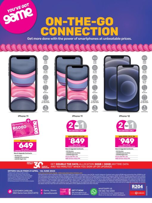 Game stores leaflet