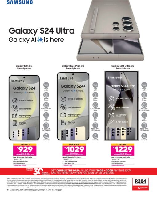 Game special on the Samsung Galaxy S24 Ultra. Browse the Game specials catalogue right now