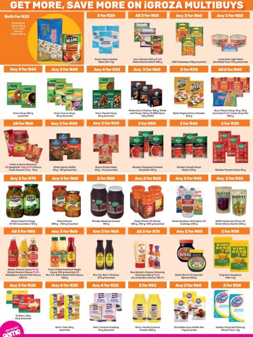 Game more igroza for your buck leaflet