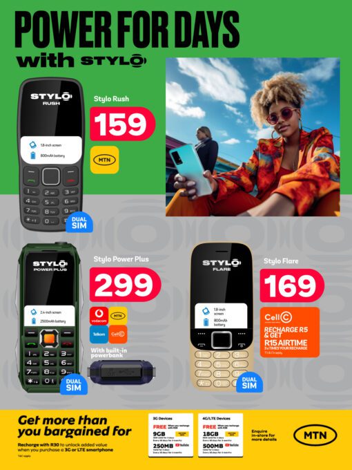 Pep Cell phone specials and prices catalogue - May 2024