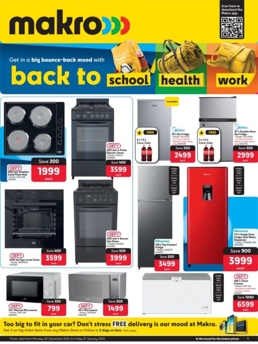 Makro kitchen appliances specials catalogue