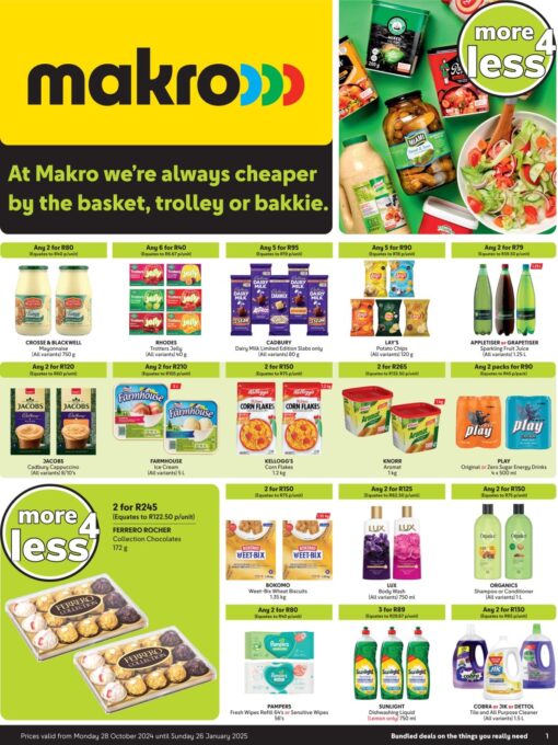 Makro More 4 Less Specials Catalogue