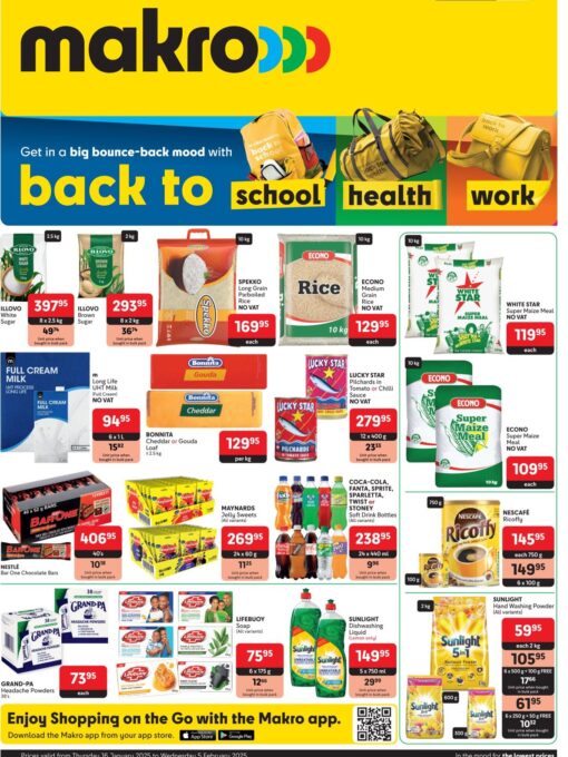Makro Gqeberha : Food + Back to School Specials Catalogue