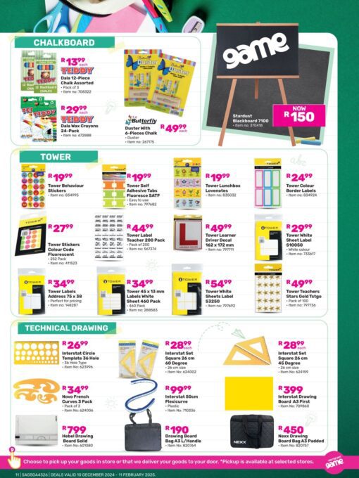Game Back To School Specials Catalogue