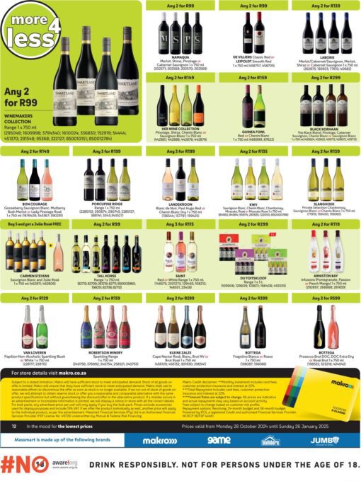 Makro More 4 Less Specials Catalogue