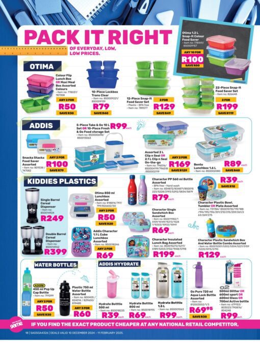 Game Back To School Specials Catalogue