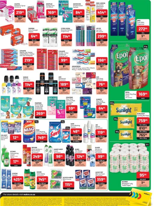 Makro Gqeberha : Food + Back to School Specials