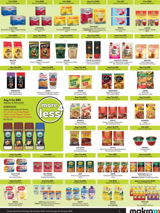 Makro More 4 Less Specials Catalogue