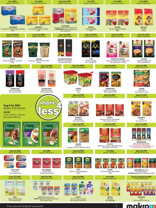 Makro More 4 Less Specials Catalogue