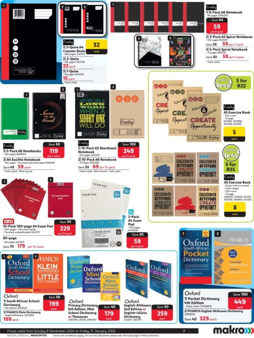 Makro Back To School Specials Catalogue
