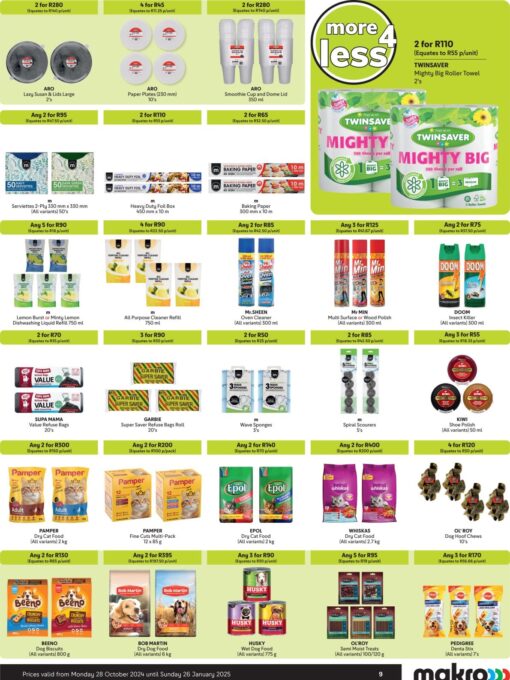 Makro More 4 Less Specials Catalogue