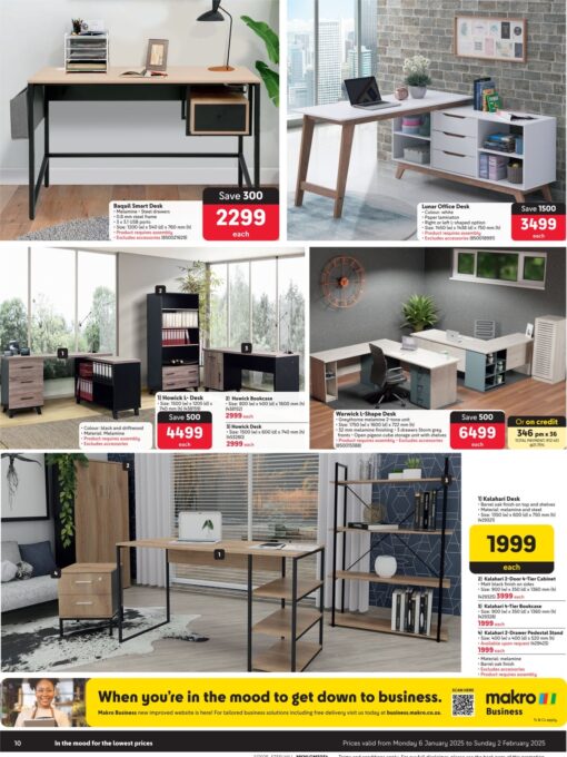 Makro back to work specials catalogue