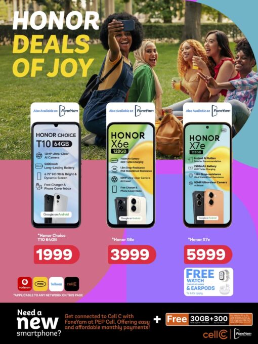 PEPCell Honor Cellphone Deals